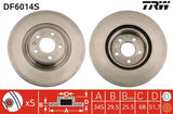 Brake Disc DF6014S - TRW