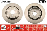 Brake Disc DF6028S - TRW