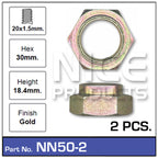 Hub-Nut NN50-2 - Nice Products | Universal Auto Spares
