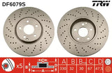 Brake Disc DF6079S - TRW