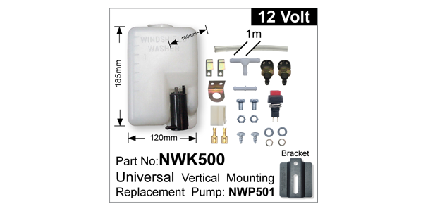 Washer Pump Kit NWK500 - Nice Products | Universal Auto Spares