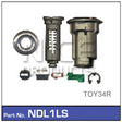 Uncoded Lock NDL1LS - Nice Products | Universal Auto Spares