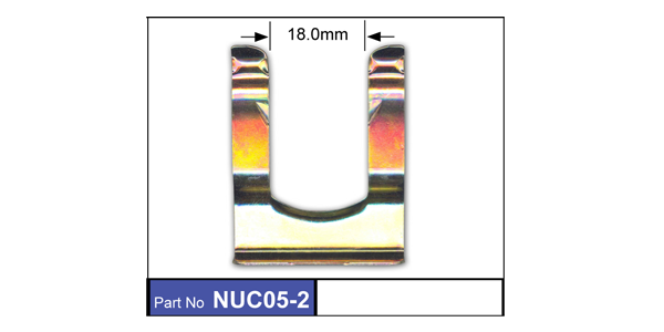 Retainer -U- NUC05-2 - Nice Products | Universal Auto Spares