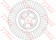 Brake Disc DF6146S - TRW