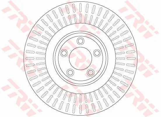 Brake Disc DF6146S - TRW