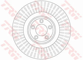 Brake Disc DF6146S - TRW