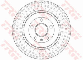 Brake Disc DF6175S - TRW