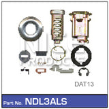 Uncoded Lock NDL3ALS - Nice Products | Universal Auto Spares