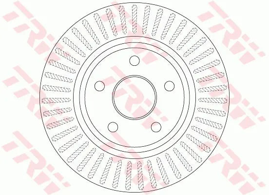 Brake Disc DF6251 - TRW