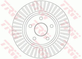 Brake Disc DF6251 - TRW
