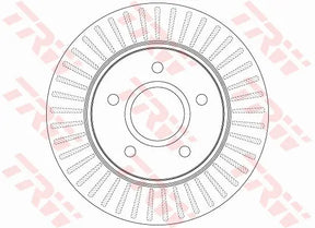 Brake Disc DF6253S - TRW