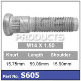 Wheel Stud S605 - Nice Products | Universal Auto Spares
