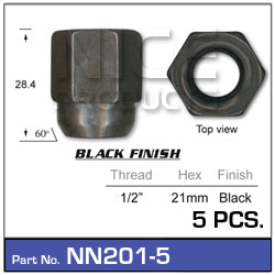 Wheel Nut NN201-5 - Nice Products | Universal Auto Spares