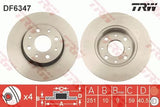 Brake Disc DF6347 - TRW