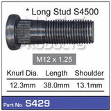 Wheel Stud S429 - Nice Products | Universal Auto Spares