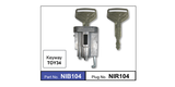 Ignition Barrel NIB104 - Nice Products | Universal Auto Spares