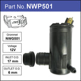 Washer Pump NWP501 - Nice Products | Universal Auto Spares
