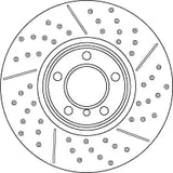 Brake Disc DF6604S - TRW