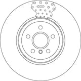 Brake Disc DF6605S - TRW