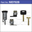 Ignition Barrel & Doors NID702B - Nice Products | Universal Auto Spares