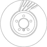 Brake Disc DF6613S - TRW