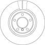 Brake Disc DF6616S - TRW