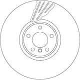 Brake Disc DF6618S - TRW