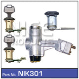 Lock set NIK301 - Nice Products | Universal Auto Spares