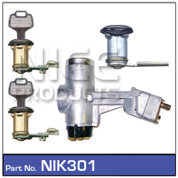 Lock set NIK301 - Nice Products | Universal Auto Spares