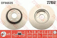 Brake Disc DF6662S - TRW