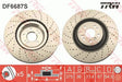Brake Disc DF6687S - TRW