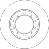 Brake Disc DF6711 - TRW