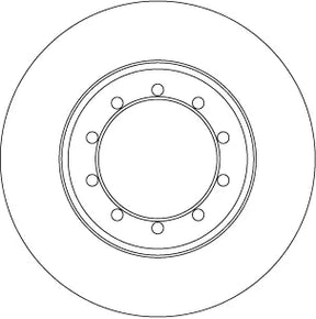 Brake Disc DF6711 - TRW