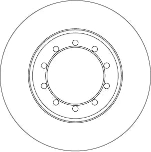 Brake Disc DF6711 - TRW
