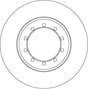 Brake Disc DF6711 - TRW