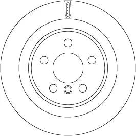 Brake Disc DF6785 - TRW