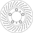 Brake Disc DF6778S - TRW