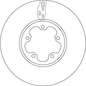 Brake Disc DF6789 - TRW