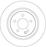Brake Disc DF6788S - TRW