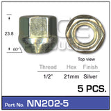 Wheel Nut NN202-5 - Nice Products | Universal Auto Spares