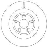 Brake Disc DF6816S - TRW
