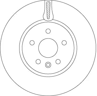 Brake Disc DF6828 - TRW