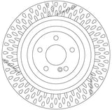 Brake Disc DF6822S - TRW