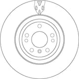 Brake Disc DF6833S - TRW