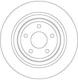Brake Disc DF6875 - TRW