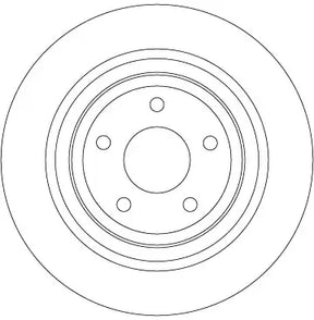 Brake Disc DF6875 - TRW