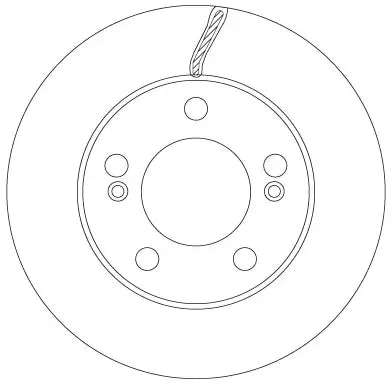 Brake Disc DF6888 - TRW
