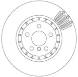 Brake Disc DF6892S - TRW