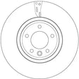 Brake Disc DF6954S - TRW