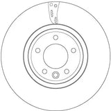 Brake Disc DF6954S - TRW